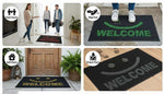 PVC Anti-Slip Doormat for Home & Bathroom Entrance Black Rectangular Mat (2x3 Feet) Image 4