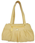 Handbag For Women And Girls Stylish Yellow PU Leather Bag Image 1
