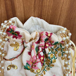 Handbag For Women And Girls Stylish White PU Leather Bag Image 3