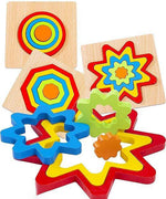 Puzzles Games Wooden Toys Montessori Rainbow Shape Sorting Puzzle Toys Toddlers Activities Preschool Learning Early Travel For Kids Image 1