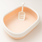 Open Cat Dog Litter Tray Box Image 2