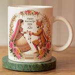 Happy Married Life Didi And Jiju Thoughtful Gift Mug For Sister And Brother In Law Elegant Ceramic Marriage Celebration Mug Best Wedding Gift Idea Image 3