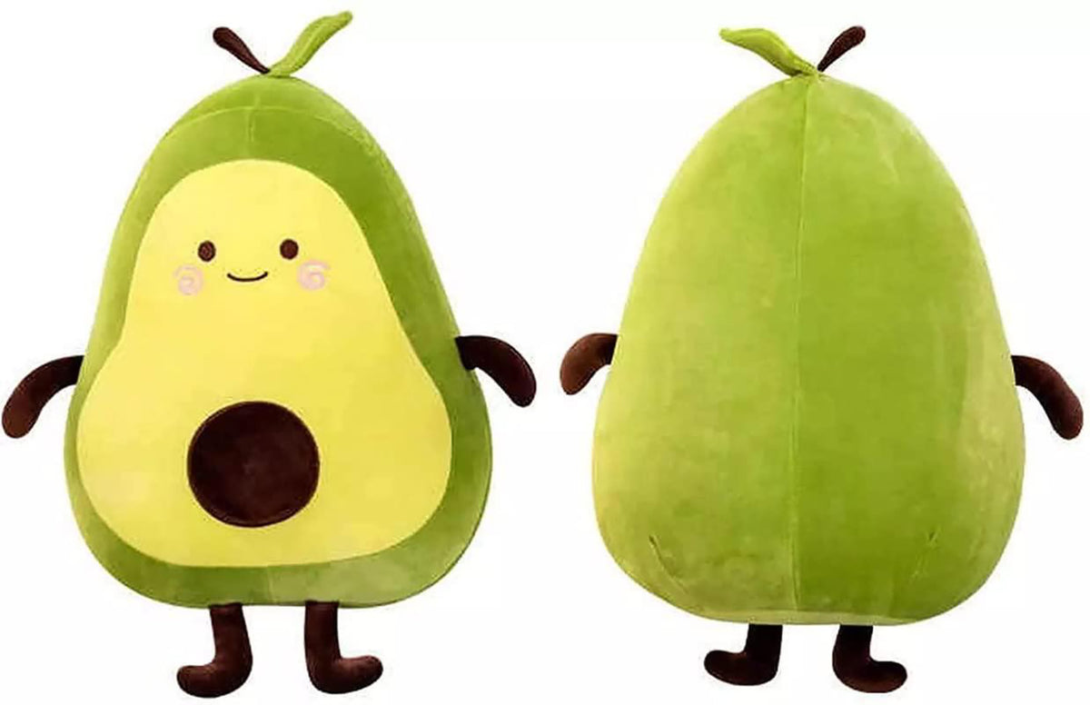 Cute Avocado Teddy Bear Plush Pillow Lovable Huggable Toy Birthday Gifts Image 3