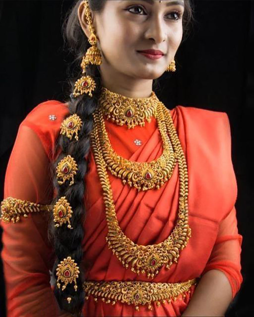 Premium Artificial Traditional Jewelry Collection: Ethnic Necklace & Earring Sets Image 1