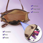 Handbag For Women And Girls Stylish Beige PU Leather Bag Image 3