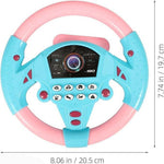 Wheel Toy Simulation Interactive Baby Driving Toy With Light And Sound Educational Gift Image 4