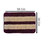 Microfiber Anti-Slip Doormat for Home & Bathroom Entrance Multicolor Rectangular Mat (38x58 cm) Image 3