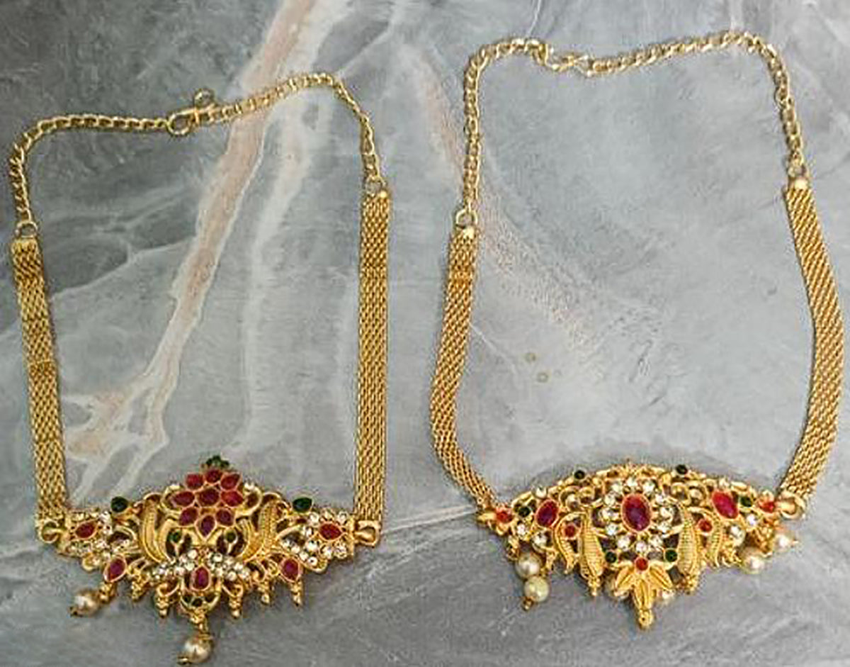 Premium Artificial Traditional Jewelry Collection: Ethnic Necklace & Earring Sets Image 2