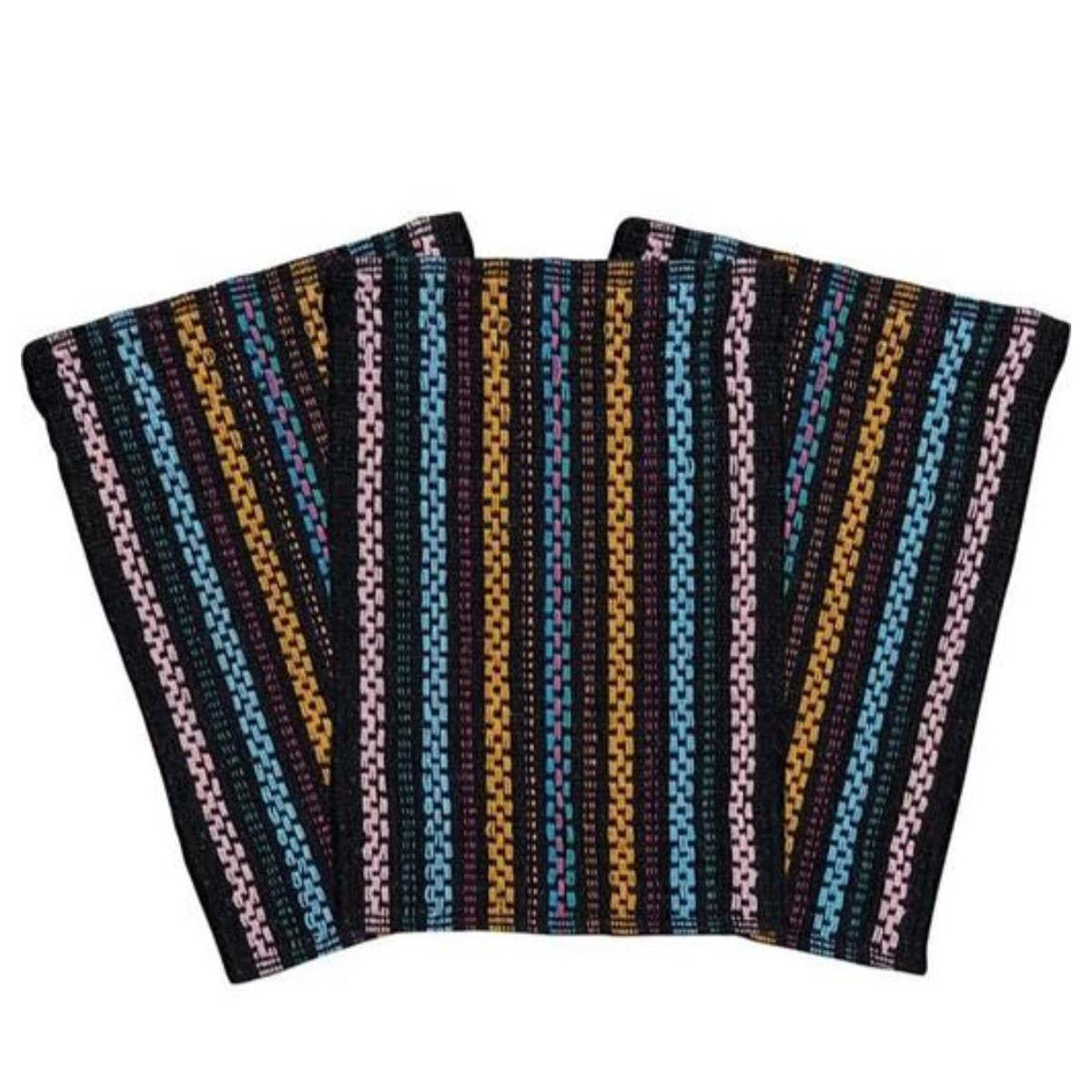 Cotton Anti-Slip Doormat for Home & Bathroom Entrance Multicolor Rectangular Mat (40x60 cm) 3 Pcs Image 3