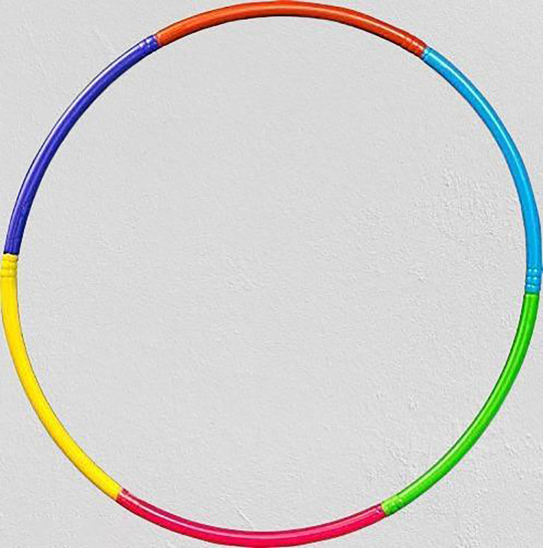 Hula Hoop Toys Detachable & Adjustable Fitness Exercise Ring Toys For Kids Pet Training Skill Development Ideal Indoor And Outdoor Image 1
