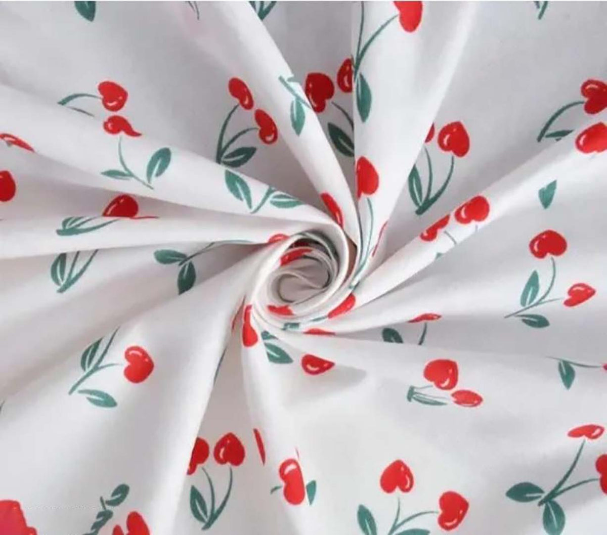 Cotton (78x72 Inch) Double Size Bedsheet With 2 Pillow Cover in white Color Image 3