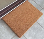 Coir Anti-Slip Doormat for Home & Bathroom Entrance Beige Rectangular Mat (40x60 cm) Image 2