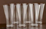 Plastic Glass Set Of 6 Pcs For Drinkcold Drinkmocktail Sodawater For Party Picnic Dining Table Serving Office Home Kitchen Image 1
