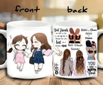 Best Sister In The World Best Friend In The World Sister Mug Mug For Sister Birthday Sister Mug Image 1