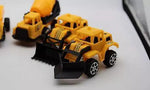 Kid Totoys Plastic Constructio Realistic Engiieer Vechicle Pushdozer Excavator Construction Toys Truck Machine Or Kids Excavator Construction Toy Yellow Pack Of 6 Image 4
