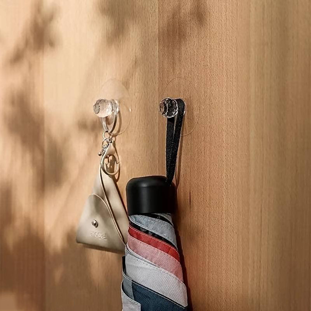 Wall Hooks For Hanging Strong Sticker Sticky Heavy Duty Home Kitchen Bathroom Key Frame Holders Diamond Crystal Shaped Image 3