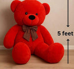 3 Ft Red New Teddy Bear 90 Cm High Quality And Fashionable New Teddy Bear All Types Gift Soft Toy Image 2