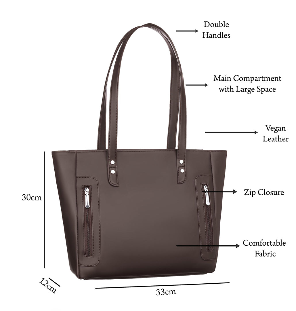 Handbag For Women And Girls Stylish grey PU Leather Bag Image 4