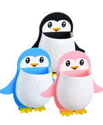 Pack Of 3 High Quality Cutlery Stand Spoon Cutlery Pen Brush Penguin Stand Image 1
