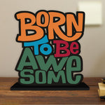 Positive Quotes Study Table Decoration Office Desk Showpiece Gift Item Image 3