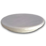 White Marble Chakla Belan With Mirror Polish Shining 9 Inch Diameter Pack Of 2 Marble Chakla With Wooden Belana For Kitchen Use Best For Roti Maker Tool Image 3