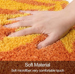 Microfiber Anti-Slip Doormat for Home & Bathroom Entrance Mulicolor Rectangular Mat (40x60 cm) Image 2