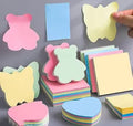 Sticky Notes 400 Sheets Cute Shapes 4 Random Shapes X 100 Sheets Each Self Adhesive For Reminders Notes School Study Office Organizing Memo Meetings Pad Multicolor Image 1