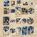 Scrapbook Kit 232 Pcs Junk Journal Kit With Journaling Supplies Scrapbook Paper A6 Grid Notebook Washi Stickers Washi Tape Scrapbook Kit Craft Diy Gift Set Butterfly Image 3
