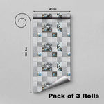 Wallpaper For Kitchen Waterproof Kitchen Wallpapers Oil Proof Kitchen Wallpaper Waterproof Pack Of 3 Roll 40 X 100Cm Kitchen Wallpaper Image 2