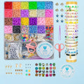 Jewelry Making Kit Colorful Beads Diy Bracelets Image 1
