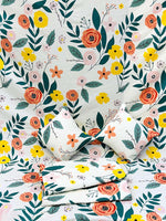 Glace Cotton (90x100 Inch) Double Size Bedsheet With 2 Pillow Cover in Multicolor Image 1