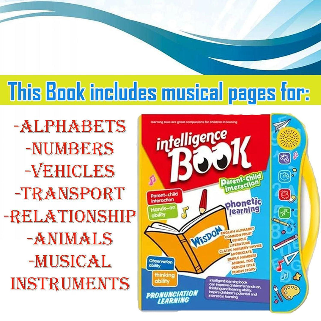 Learning Book Interactive Book Musical English Educational Phonetic Learning Book For Kids Image 2