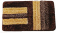 Polyester Anti-Slip Doormat for Home & Bathroom Entrance Multicolor Rectangular Mat (40x60 cm) Image 1