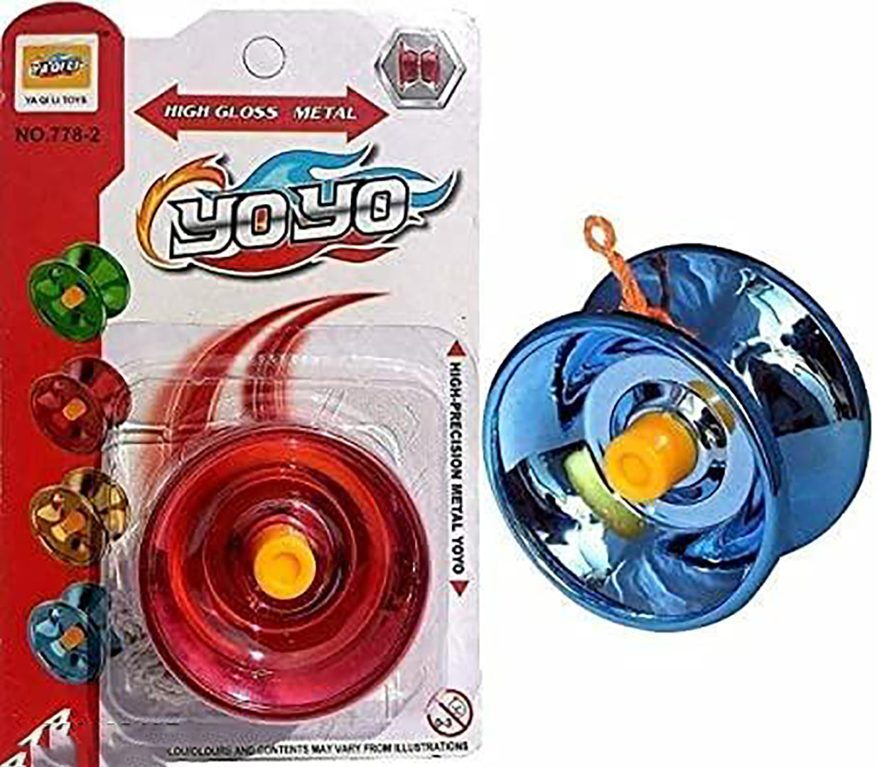 Yoyo Spiner Toy Gloss High Speed Image 2