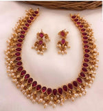 Premium Artificial Traditional Jewelry Collection: Ethnic Necklace & Earring Sets Image 2