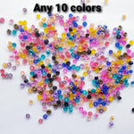 Multicolor Small Glass Beadsbeads Setbeads Bracelets Jewelry Making Beads And Crafts Making Beads Crystal Beads Image 4