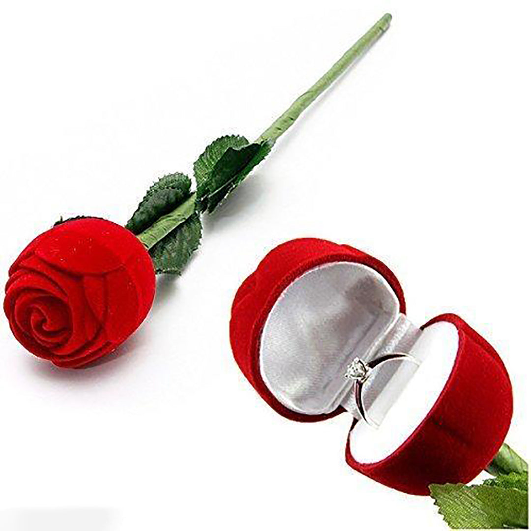 Crown Silver Ring With Artificial Red Rose Soft Teddy Bear Box For Girlfriend Wife Lovers Romantic Gift For Valentine Day Combo Set Image 3