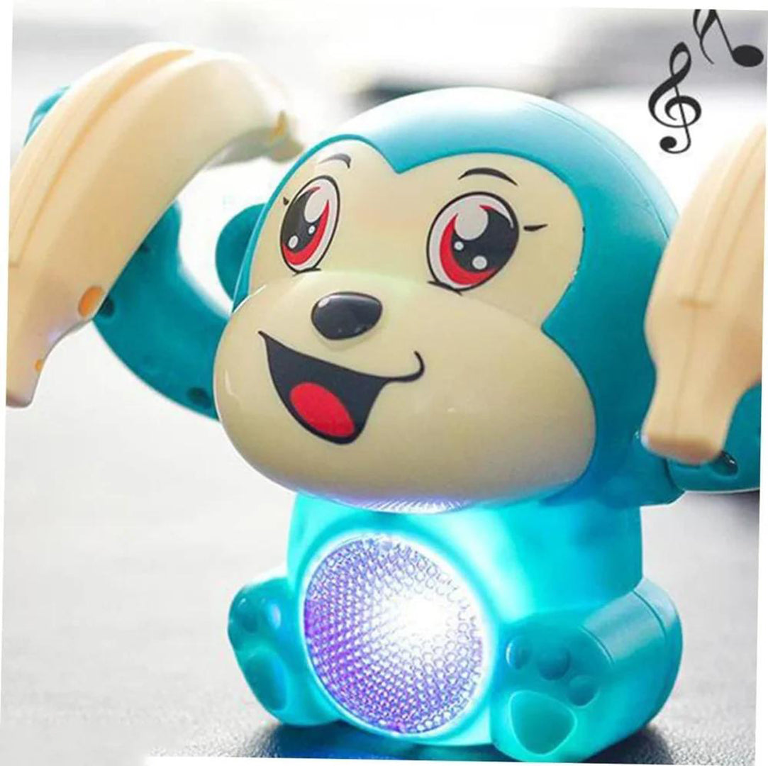 Hir Electronic Dancing And Spinning Banana Monkey Toy Multicolor Image 1