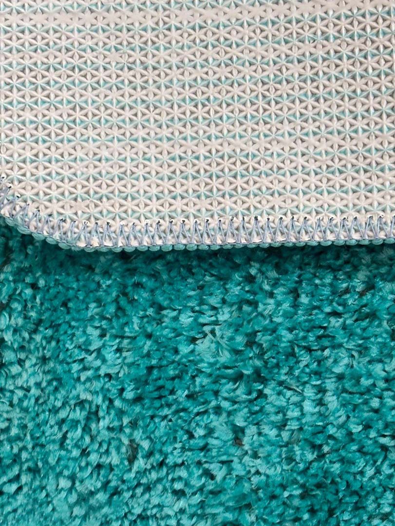 Microfiber Anti-Slip Doormat for Home & Bathroom Entrance Sky Blue Rectangular Mat (40x60 cm) 2 Pcs Image 3