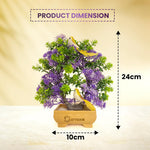 Artificial Bonsai Tree With Light Sparrow Living Room Dining Table Decor Homeoffice Party Decor Speacial Ocassion Indoor Decor Image 4