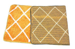 Microfiber Anti-Slip Doormat for Home & Bathroom Entrance Yellow Rectangular Mat (50x80 cm) Image 2