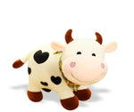 Stuffed Toy Of Baby Cow Cut Face Expression To Put On Table Image 3