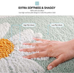 Microfiber Anti-Slip Doormat for Home & Bathroom Entrance Grey Rectangular Mat (40x60 cm) Image 2