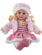 Baby Poem Doll Looking Musical Rhyming Babydollbig Stroller Dolls Laughing And Singing Soft Push Stuffed Talking Girl Image 2