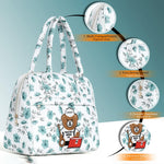 Handbag For Women And Girls Stylish White PU Leather Bag Image 1