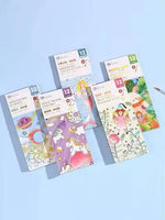 Party Stuff Watercolor Painting Books For Beginners Pocket 12 Sheets Book With 1 Paint Brush Hours Of Painting Fun Image 4