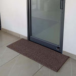 PVC Anti-Slip Doormat for Home & Bathroom Entrance Brown Rectangular Mat (24x55 Inch) Image 1