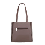 Handbag For Women And Girls Stylish grey Faux Leather/Leatherette Bag Image 2