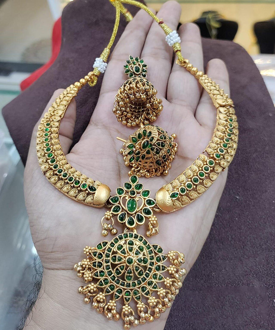 Premium Artificial Traditional Jewelry Collection: Ethnic Necklace & Earring Sets Image 3