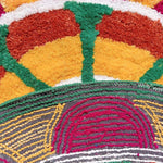Polyester Anti-Slip Doormat for Home & Bathroom Entrance Multicolor round Mat (24 Inch) Image 3